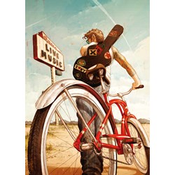 Heye (29813) - Rory Kurtz: "Music Ride" - 1000 brikker puslespil