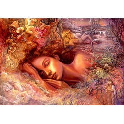 Grafika (00892) - Josephine Wall: "Psyche's Dreams" - 1000 brikker puslespil