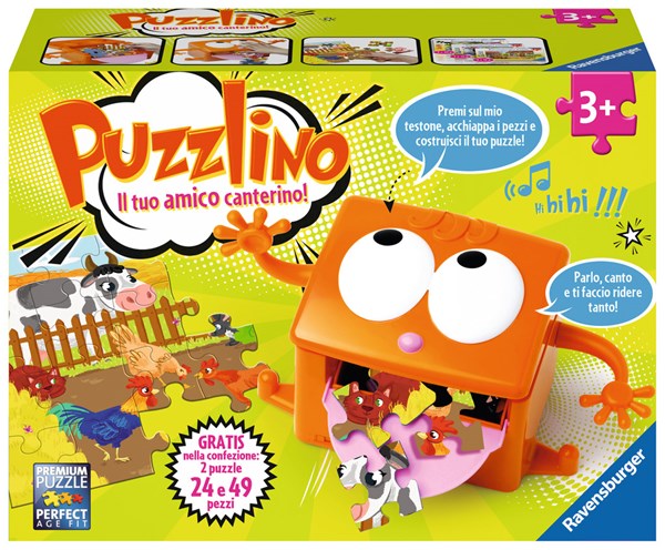 Ravensburger (09661) - "Puzzlino" - 24 49 brikker puslespil