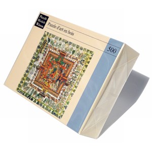 Puzzle Michele Wilson (A513-500) - "Tibetan Art, Medicine Mandala" - 500 brikker puslespil