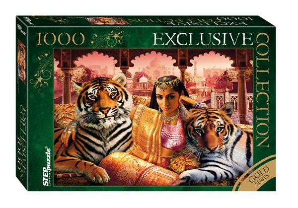 Step Puzzle (79517) - "Indian Princess" - 1000 brikker puslespil