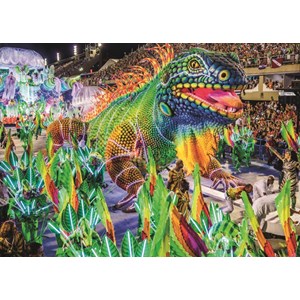 Jumbo (18365) - "Carnival in Rio" - 1000 brikker puslespil