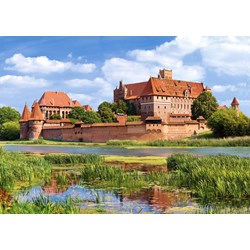 Castorland (C-300211) - "Malbork Castle, Poland" - 3000 brikker puslespil