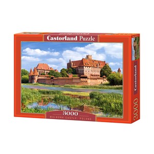 Castorland (C-300211) - "Malbork Castle, Poland" - 3000 brikker puslespil