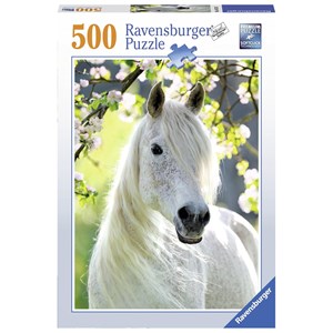 Ravensburger (14726) - "White Horse" - 500 brikker puslespil