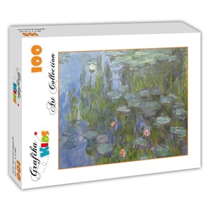 Grafika Kids (00086) - Claude Monet: "Nymphéas, 1915" - 100 brikker puslespil