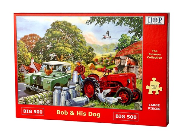 The House of Puzzles (4340) - "Bob & His Dog" - 500 brikker puslespil