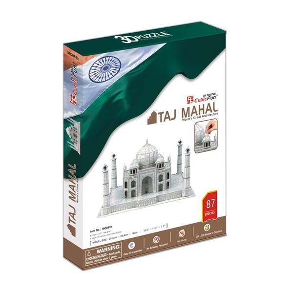 Cubic Fun (MC081H) - "Taj Mahal" - 87 brikker puslespil