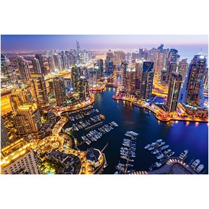 Castorland (C-103256) - "Dubai Nat" - 1000 brikker puslespil