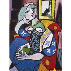 Piatnik (534140) - Pablo Picasso: "Lady with book" - 1000 brikker puslespil