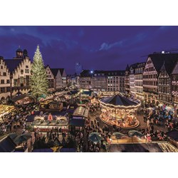 Jumbo (18553) - "Frankfurt Christmas Market, Germany" - 1000 brikker puslespil