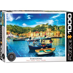 Eurographics (6000-0948) - "Portofino Italy" - 1000 brikker puslespil