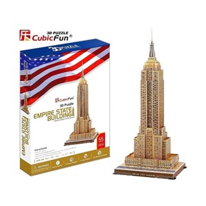 Cubic Fun (MC048H) - "Empire State Building" - 55 brikker puslespil
