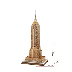 Cubic Fun (MC048H) - "Empire State Building" - 55 brikker puslespil