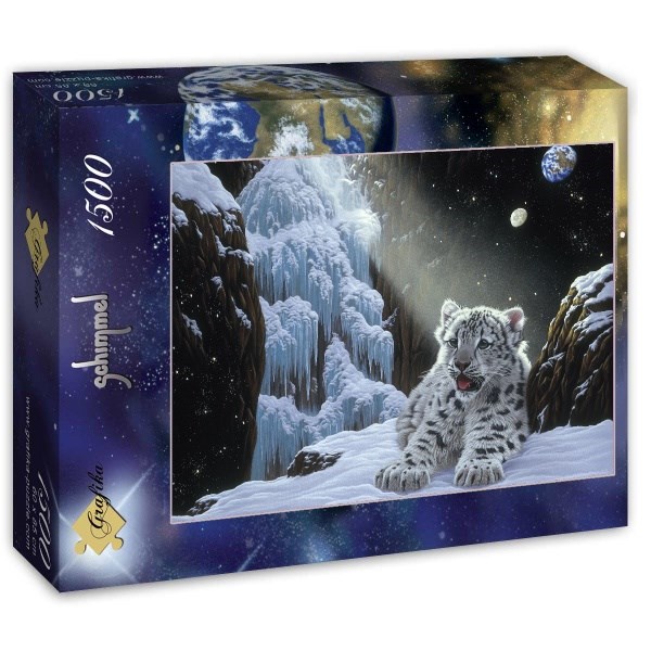 Grafika (T-00430) - Schim Schimmel, William Schimmel: "Ice House" - 1500 brikker puslespil