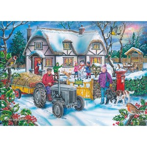 The House of Puzzles (4227) - "Holly Cottage" - 1000 brikker puslespil