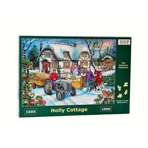 The House of Puzzles (4227) - "Holly Cottage" - 1000 brikker puslespil