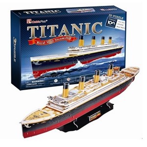 Cubic Fun (T4011H) - "Titanic" - 113 brikker puslespil