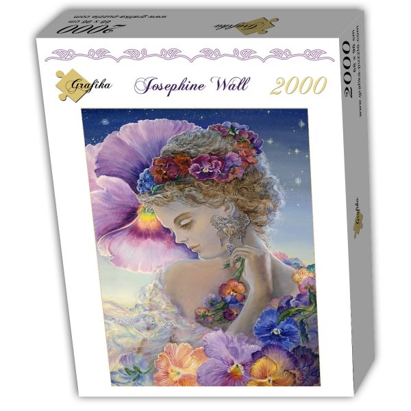 Grafika (T-00346) - Josephine Wall: "Pansy" - 2000 brikker puslespil