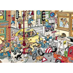 Jumbo (17161) - Jan van Haasteren: "Give Way" - 150 brikker puslespil