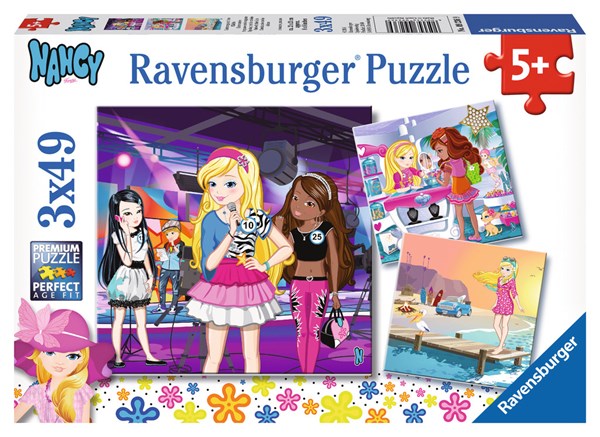 Ravensburger (09236) - "Nancy" - 49 brikker puslespil