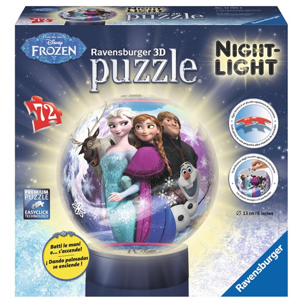 Ravensburger (12190) - "Frozen" - 72 brikker puslespil