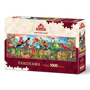 Art Puzzle (4475) - "Spring Birds" - 1000 brikker puslespil