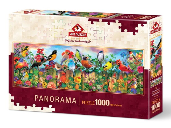 Art Puzzle (4475) - "Spring Birds" - 1000 brikker puslespil