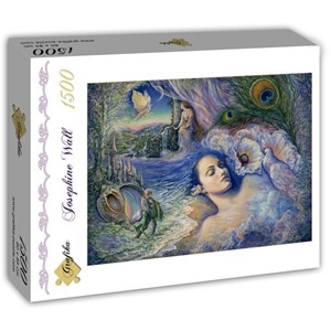Grafika (T-00353) - Josephine Wall: "Whispered Dreams" - 1500 brikker puslespil