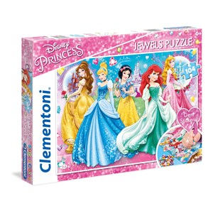 Clementoni (20077) - "Disney Princesses" - 104 brikker puslespil