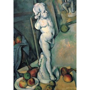 Grafika (01292) - Paul Cezanne: "Still Life with Plaster Cupid, 1895" - 1000 brikker puslespil