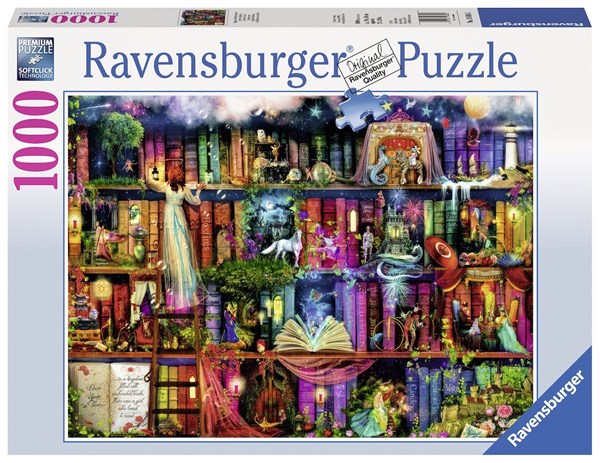 Ravensburger (19684) - Aimee Stewart: "Magical Fairy Tale" - 1000 brikker puslespil