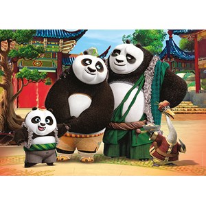 Clementoni (24475) - "Kung Fu Panda 3" - 24 brikker puslespil