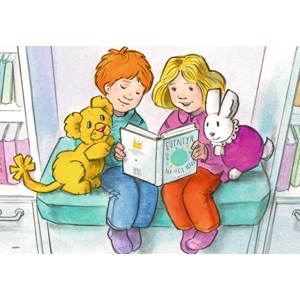 Ravensburger (09066) - "Karsten and Petra" - 24 brikker puslespil