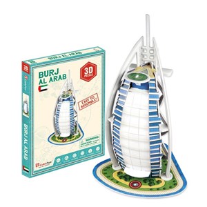 Cubic Fun (S3007H) - "Burj Al Arab" - 17 brikker puslespil