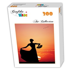 Grafika Kids (00389) - "Flamenco at Sunset" - 300 brikker puslespil