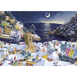 Gibsons (G6198) - John Gillo: "Christmas Moon" - 1000 brikker puslespil