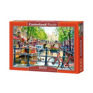 Castorland (C-103133) - Richard Macneil: "Amsterdam Landscape" - 1000 brikker puslespil
