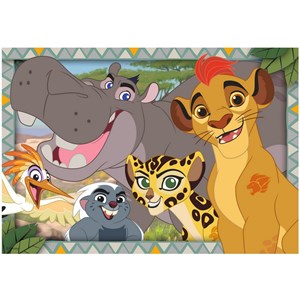 Ravensburger (07599) - "The Lion Guard" - 12 brikker puslespil