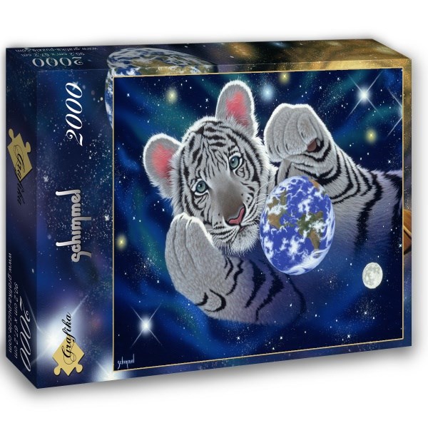 Grafika (02394) - Schim Schimmel: "A Hug For Mother" - 2000 brikker puslespil