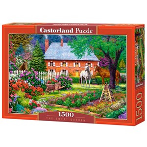 Castorland (C-151523) - "The Sweet Garden" - 1500 brikker puslespil