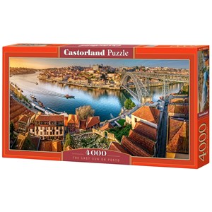 Castorland (C-400232) - "The Last Sun on Porto" - 4000 brikker puslespil