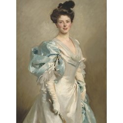 Grafika (02060) - John Singer Sargent: "Mary Crowninshield Endicott Chamberlain, 1902" - 2000 brikker puslespil