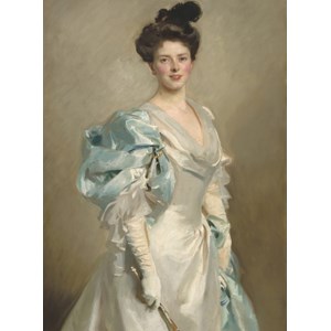 Grafika (02060) - John Singer Sargent: "Mary Crowninshield Endicott Chamberlain, 1902" - 2000 brikker puslespil