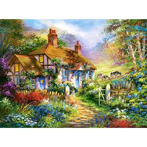 Castorland (C-300402) - "Forest Cottage" - 3000 brikker puslespil