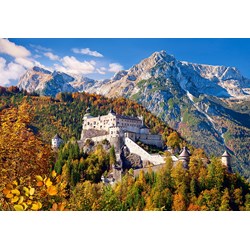 Castorland (C-103454) - "Hohenwerfen Castle, Austria" - 1000 brikker puslespil