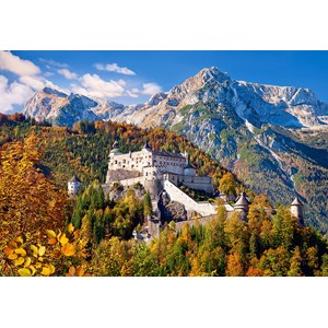 Castorland (C-103454) - "Hohenwerfen Castle, Austria" - 1000 brikker puslespil