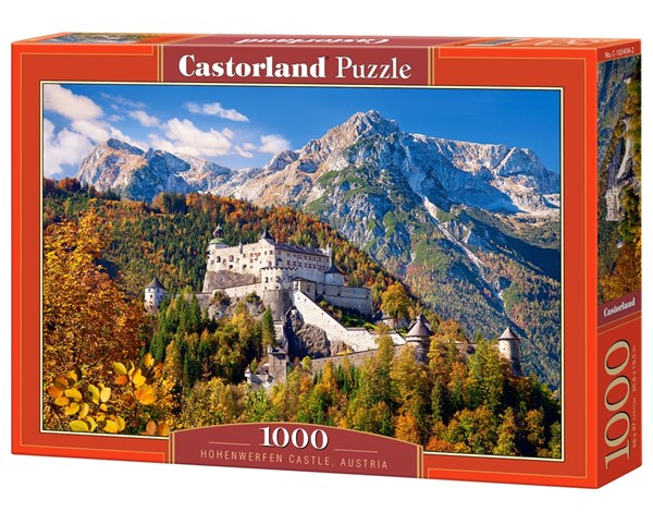 Castorland (C-103454) - "Hohenwerfen Castle, Austria" - 1000 brikker puslespil