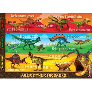 Ravensburger (05393) - "Deadliest Dinosaurs" - 60 brikker puslespil