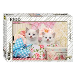 Step Puzzle (79100) - "Kittens" - 1000 brikker puslespil